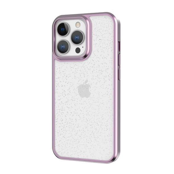 Onn Purple Haze Metallic With Glitter Phone Case For Iphone 13 Pro Max Walmart Com
