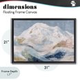 thumbnail image 4 of Stupell Industries Southwestern Icy Mountain Range at Dusk Black Floating Frame Canvas Art, 31 x 21, by Chromatic Storm Studio, 4 of 8