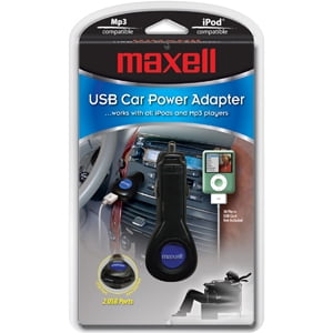 MAXELL 291211 - P112G USB Car Power Adapter