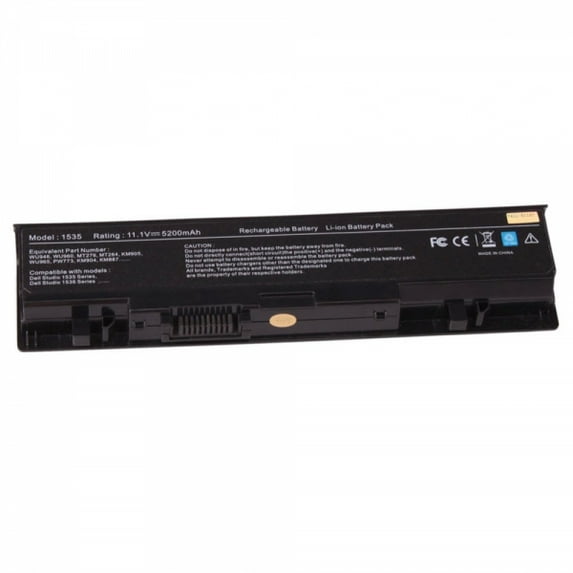 DELL WU960 4400mAh 49Wh 6 Cell Li-ion 11.1V Black Compatible Battery