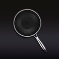 thumbnail image 2 of HexClad Hybrid Nonstick Wok 10-Inch Stay-Cool Handle Dishwasher Safe Induction Ready Compatible with All Cooktops, 2 of 5