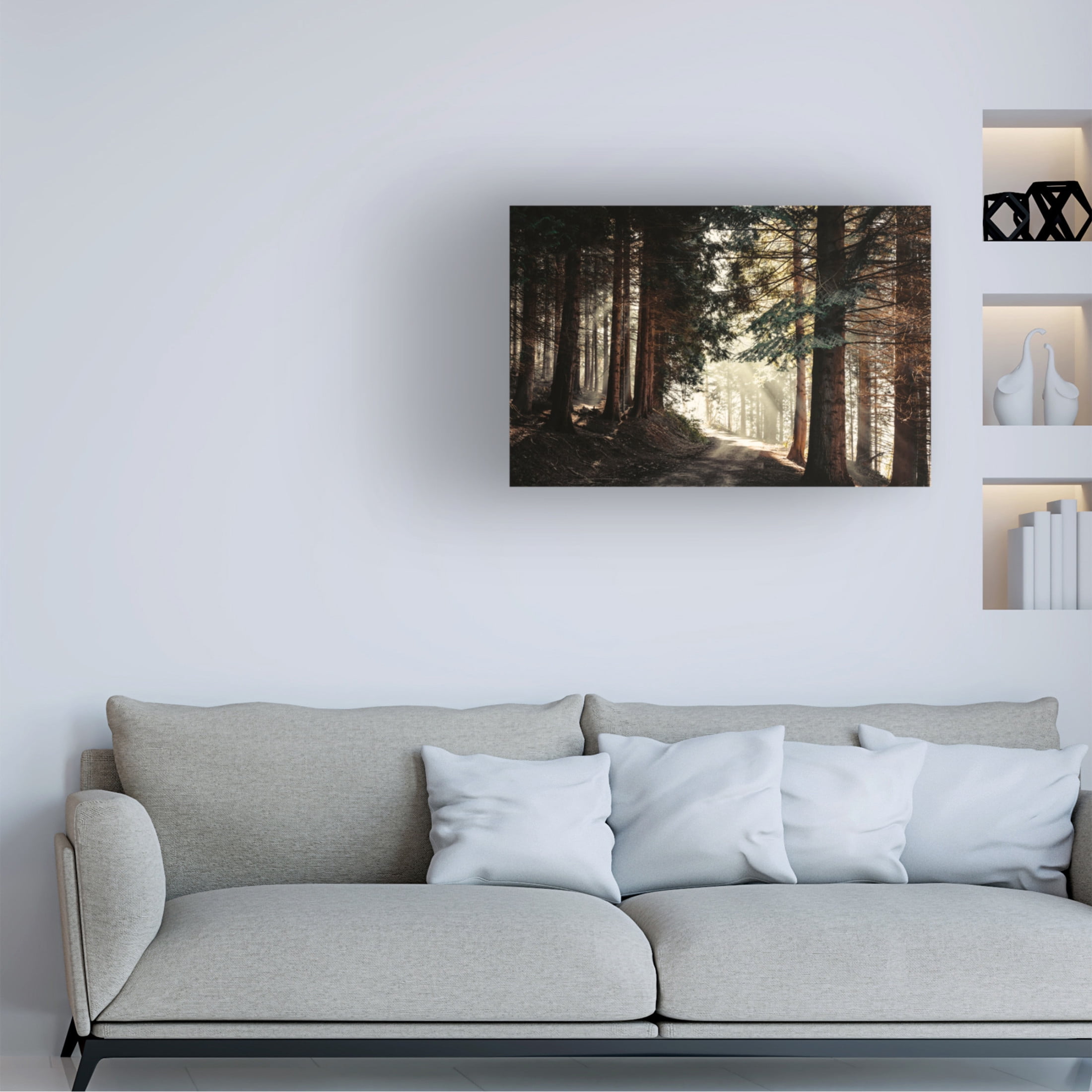 Canvas Wall Art - Dirk Wüstenhagen 'Light Magic' Wall Art for Living Room, Bedroom, or Office Décor by Trademark Fine Art - 32 x 22 Inches