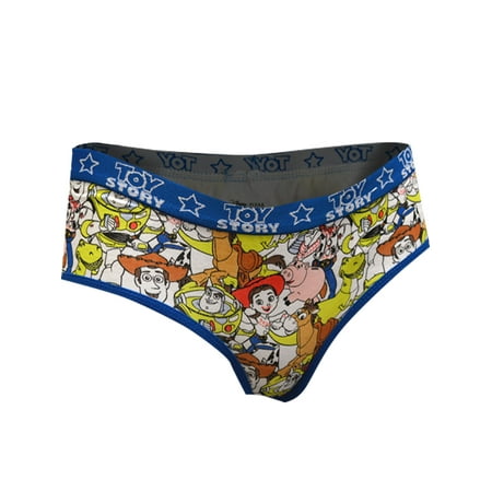 MJC Womens Toy Story Character Favorites Boy Brief Panty (Large)