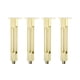 thumbnail image 3 of 4 patas para muebles, soportes para camas, tocadores, zapateros y muebles de TV. Oro 25cm, 3 of 9
