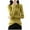 Yellow, variant on MXUIKV Sweaters for Women Long Sleeve Crewneck Fall Winter Fashion Fitness Knitted Tunic Stretchy Womens Blouses Homewear