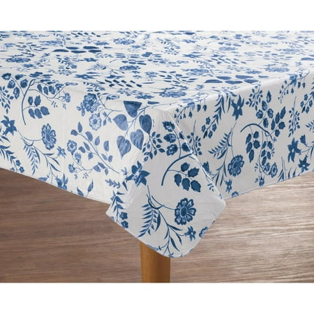 

Flowing Flowers Vinyl Table Cover by HSK 60 x 120 Oblong