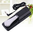 thumbnail image 3 of KHBUAB 1Pack Black ABS Metal Sustain Pedal for Music Practice and Performance, 3 of 8