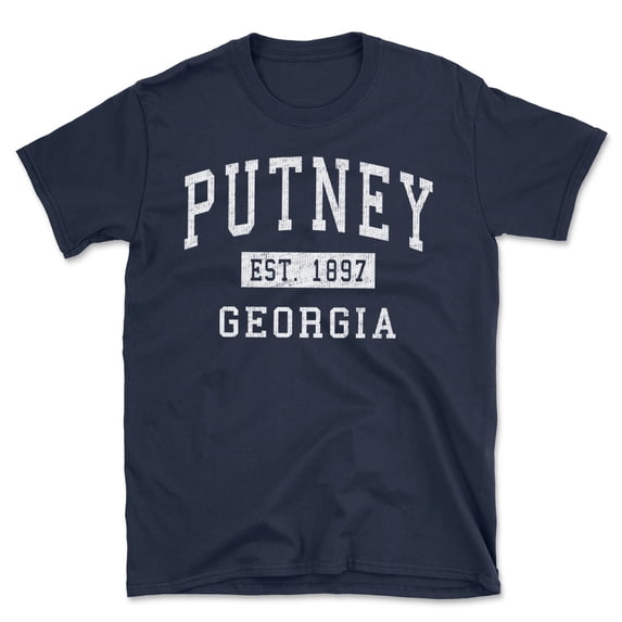 Putney Georgia Classic Established Men's Cotton T-Shirt