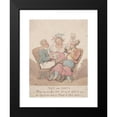 thumbnail image 2 of Thomas Rowlandson 11x14 Black Modern Framed Museum Art Print Titled - Peace and Plenty (1782-1800), 2 of 5