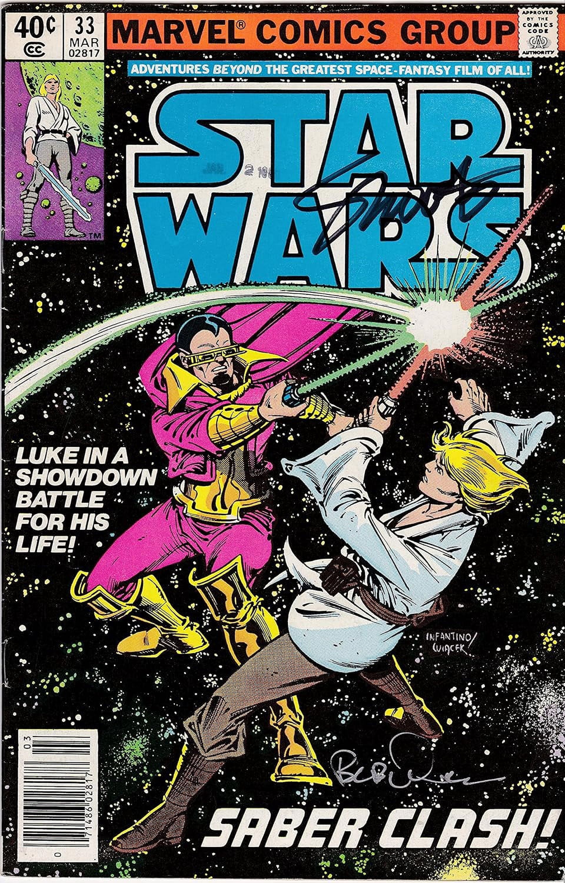 Marvel 1977 Star Wars #33 Signed by Jim Shooter