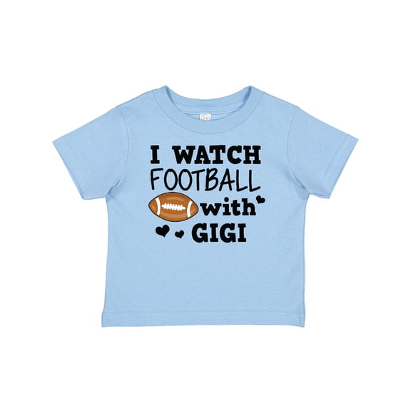 Inktastic I Watch Football with My Gigi Boys Baby T-Shirt