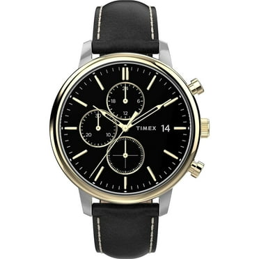 Timex Men's Big Digit DGTL 48mm Black/Gray/Blue Watch, Silicone Strap ...