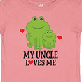 thumbnail image 4 of Inktastic My Uncle Loves Me Frog Boys or Girls Baby T-Shirt, 4 of 5