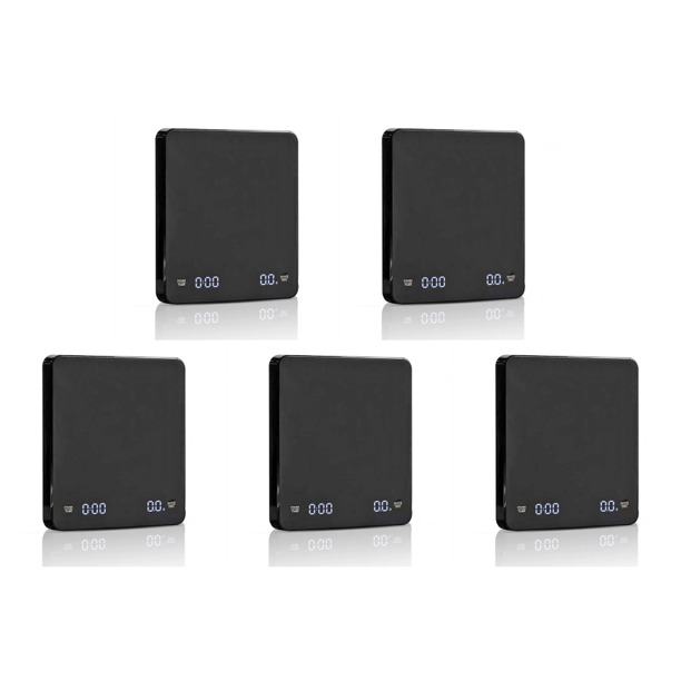 Báscula Smart Drip 3kg/0.1g Timing USB Electronic Home Básculas de cocina Café