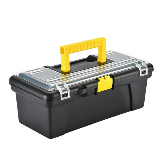 Pitycbo Multifunction Toolbox Portable Lockable Strong Storage Case for Hardware