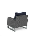thumbnail image 5 of New Classic Furniture Fiji Wicker/Fabric Outdoor Club Chair in Blue (Set of 4), 5 of 5