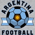 thumbnail image 3 of CafePress - Argentina Football Long Sleeve T Shirt - Womens Baseball Tee, 3 of 4