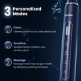 thumbnail image 4 of Cepillo de dientes eléctrico Sejoy con 3 modos de limpieza para el cuidado dental, temporizador inteligente, cepillo de dientes sónico recargable, regalo para hombre y mujer, 4 of 5