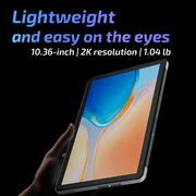 AGM Mobile PAD P1 10.36 2K Rugged Tablet, 128GB, Android 13, Wi-Fi, Black