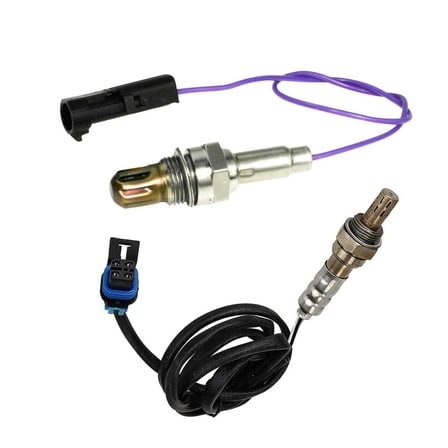 Maxfavor 2Pcs O2 Oxygen Sensor for Chevrolet Malibu 1997-1999, Pontiac Grand Am Upstream/Downstream