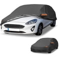 thumbnail image 1 of Housse de Voiture Imperméable Toutes Saisons - Protection Extérieure Complète Résistante aux UV pour Ford Focus Hatchback 2010-2022 Noir avec Fermeture Éclair Latérale Droite, 1 of 9