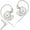 Clear without Mic, variant on KZ Taurus in Ear Monitor IEM Earbuds, Dual 8mm Dynamic Drivers for Powerful Bass in Ear Headphones,Dual Microphone iems for Gaming, 2-Pin Gold-Plated Wired Earbuds for Singers (White, with Mic)