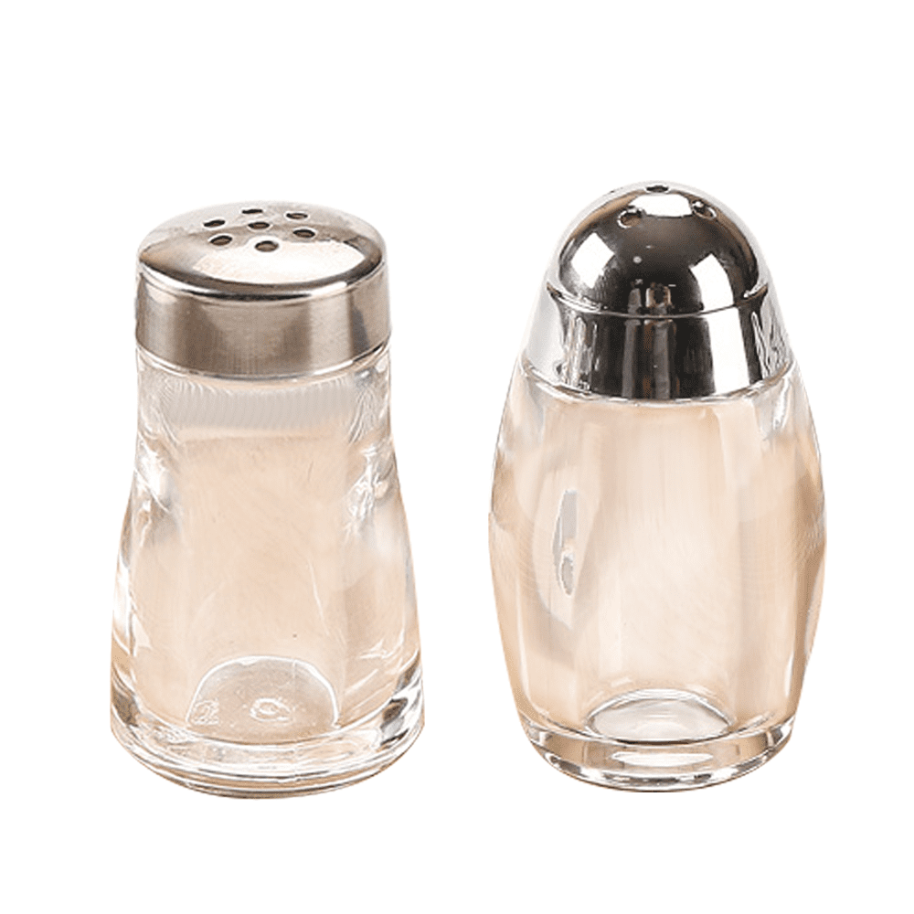 4.75 Oz. Mini Mason Jar Salt And Pepper Shaker With Handle And Lid - 12/Case | Acopa