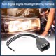 thumbnail image 3 of Conjunto de arnés de cableado de faros Unique Bargains No.68064998AA/645943 para DODGE CALIBER 09-11 Luz de señal de giro delantera Cable de arnés 3 terminales 15cm 1 conjunto, 3 of 7