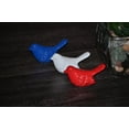 thumbnail image 3 of Vibhsa Bird Figurines Symbols of Health  Happiness (Blue, Red  White), 3 of 3