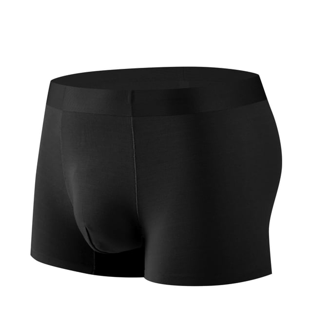 Plebaso Boxer Briefs for Men Quick Dry Breathable Soft Underwear Lightweight Plain Men's Stretch Boxers