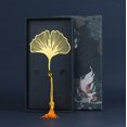 thumbnail image 4 of 2 Sets Metal Bookmark, Leaf Butterfly Pendants Bookmark Handmade DIY Craft Perfect Bookmarks for Women/Friends Students Readers, 4 of 5