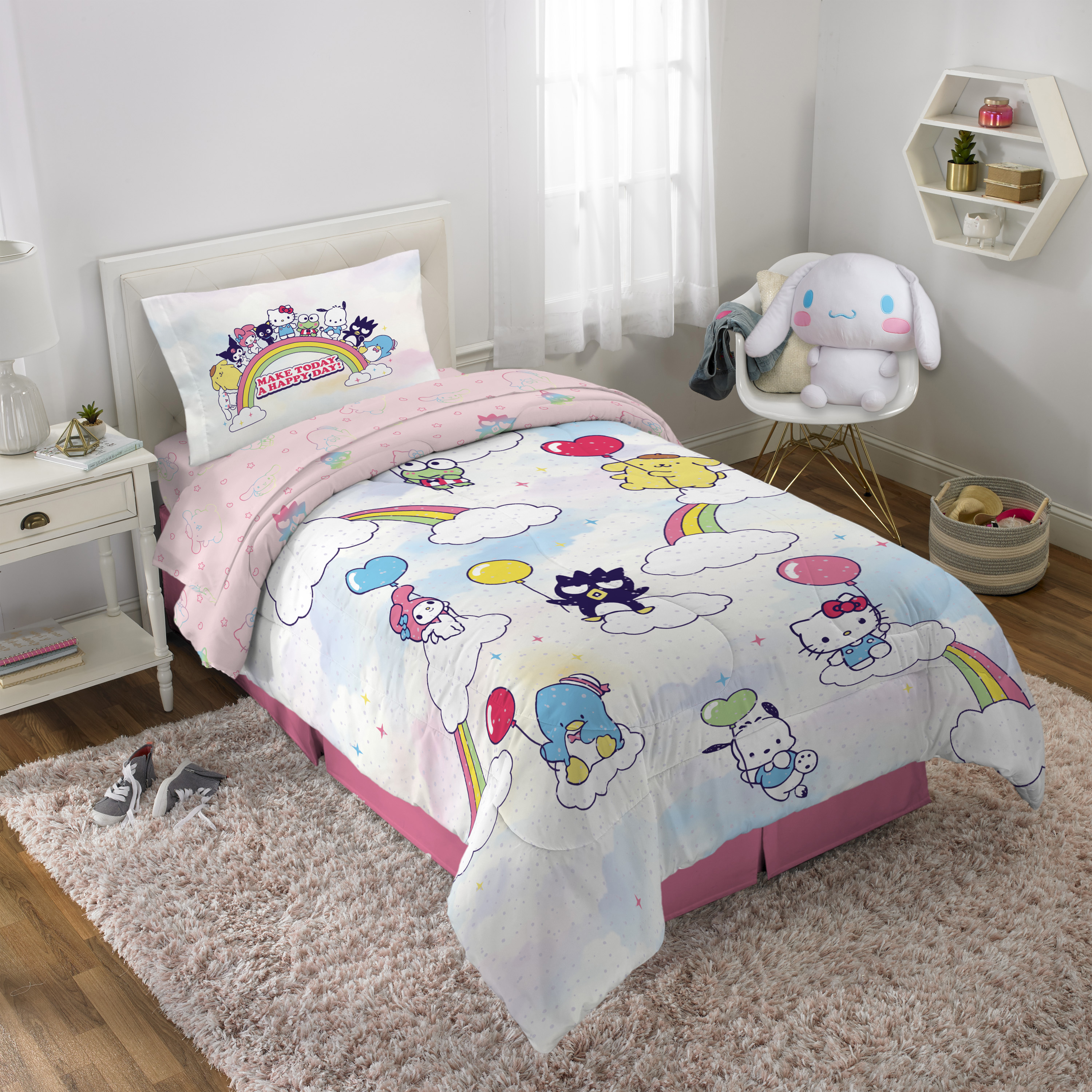 Sanrio Cinnamoroll Pillow Buddy Plush, 18x20 Inch photo 2