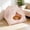 Pink764, variant on Semi-Enclosed Foldable Pet Tent Bed | -Proof Breathable Cat Dog Shelter | Portable Indoor Outdoor Summer Sleeping Area | Canvas & Cotton, 14.17"x14.17", Pink Green