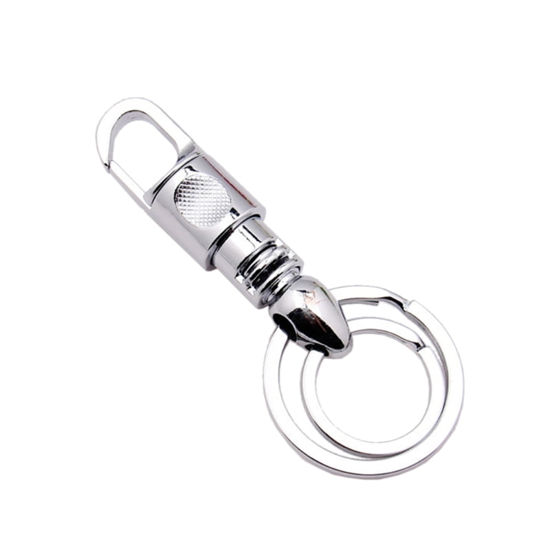 Stainless Steel Carabiner Key Chain Clip Hook Buckle Outdoor Camping Hiking Tool 