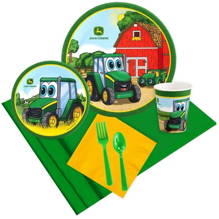 John Deere Johnny Tractor 16 Guest Party Pack