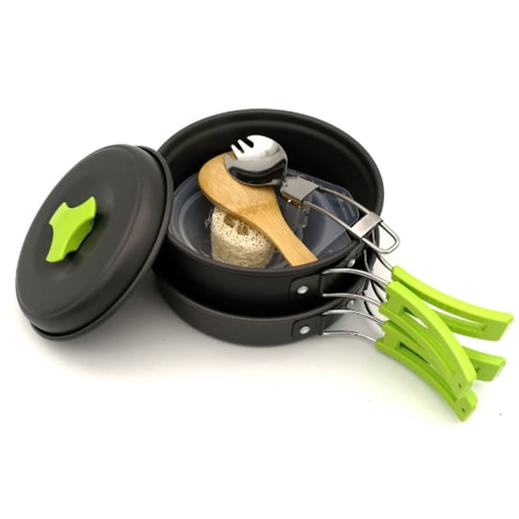 Sirius Survival 12 Pieces Aluminum Camping Mess Kits
