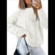 thumbnail image 1 of Suéteres de Cuello Redondo de Punto Extragrandes para Mujer L, 1 of 8