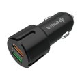 thumbnail image 1 of 30W Ultra Fast Charging Dual USB Port (2.4A & Quick Charge 3.0) Car Charger for Samsung Galaxy S20 FE, S20, S20+ Plus, S20 Ultra - Black, 1 of 7