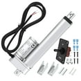 thumbnail image 1 of Bamboohart 12V Linear Actuator  4" Actuator 14 mm/s High Speed Linear Actuator Waterproof 1000N/220lbs Stroke with Reverse Polarity Switch Controller, 1 of 6
