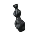 thumbnail image 4 of Adorno de mesa Macarena florero soporte para flores decoración del hogar negro, 4 of 8