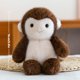 thumbnail image 4 of Peluche de peluche ABEARCAR con forma de mono, 15 cm, suave, 4 of 7