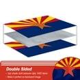 thumbnail image 3 of Arizona State Flag 3x5 ft, 3 Ply Double Sided Polyester, AZ Flag with Vibrant Print/4 Rows Hemming/Brass Grommets, 3 of 6