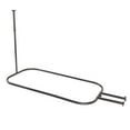 thumbnail image 4 of Utopia Alley Rustproof Wall Mounted Hoop Shower Rod for Clawfoot Tub, Bronze, 4 of 10