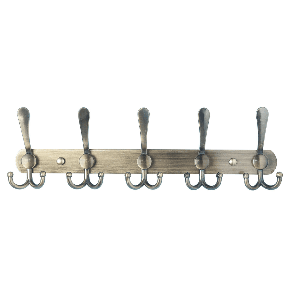 Coat Rack and Hat Hooks 5 Triple Coat Hooks Wall Mount Decorative