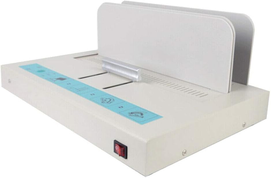 Thermal Binding Machine, 110V Hot Glue Binding Machine A4 Document Contract Heat Binder Electric Book Binder 1-50MM Binding Thickness