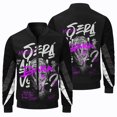 thumbnail image 3 of Chaqueta de vuelo con estampado de estatua griega en 3D para hombre, chaqueta de béisbol para fiestas deportivas al aire libre, chaqueta informal a prueba de viento a la moda, ropa para hombre, 3 of 4