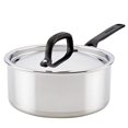 thumbnail image 2 of KitchenAid Casserole en Acier Inoxydable Poli à 5 Plis avec Couvercle, 3 Pintes, 2 of 15