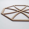 thumbnail image 5 of Ekena Millwork 11 3/8"W x 11 3/8"H x 1/4"T Small Haswell Decorative Fretwork Wood Wall Panels, Hickory, 5 of 18