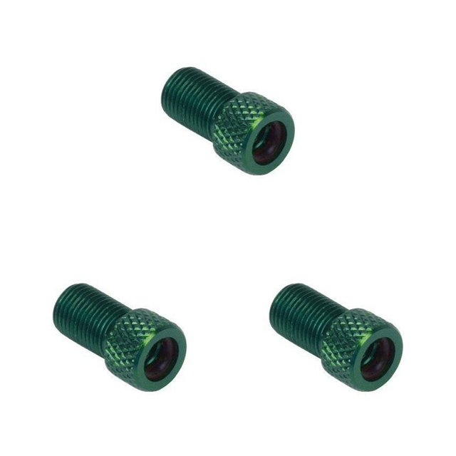 Wosthever Paquete de 5 adaptadores de válvula Conveniente para llevar Operación de estilo tonto Material premium Presta Cap Tube Pump Tool Type7 NO7