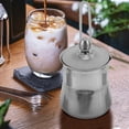 thumbnail image 3 of FOMIYES Thickened Stainless Steel Frothing Pitcher with Lid for Cappuccino Brewing, 3 of 6